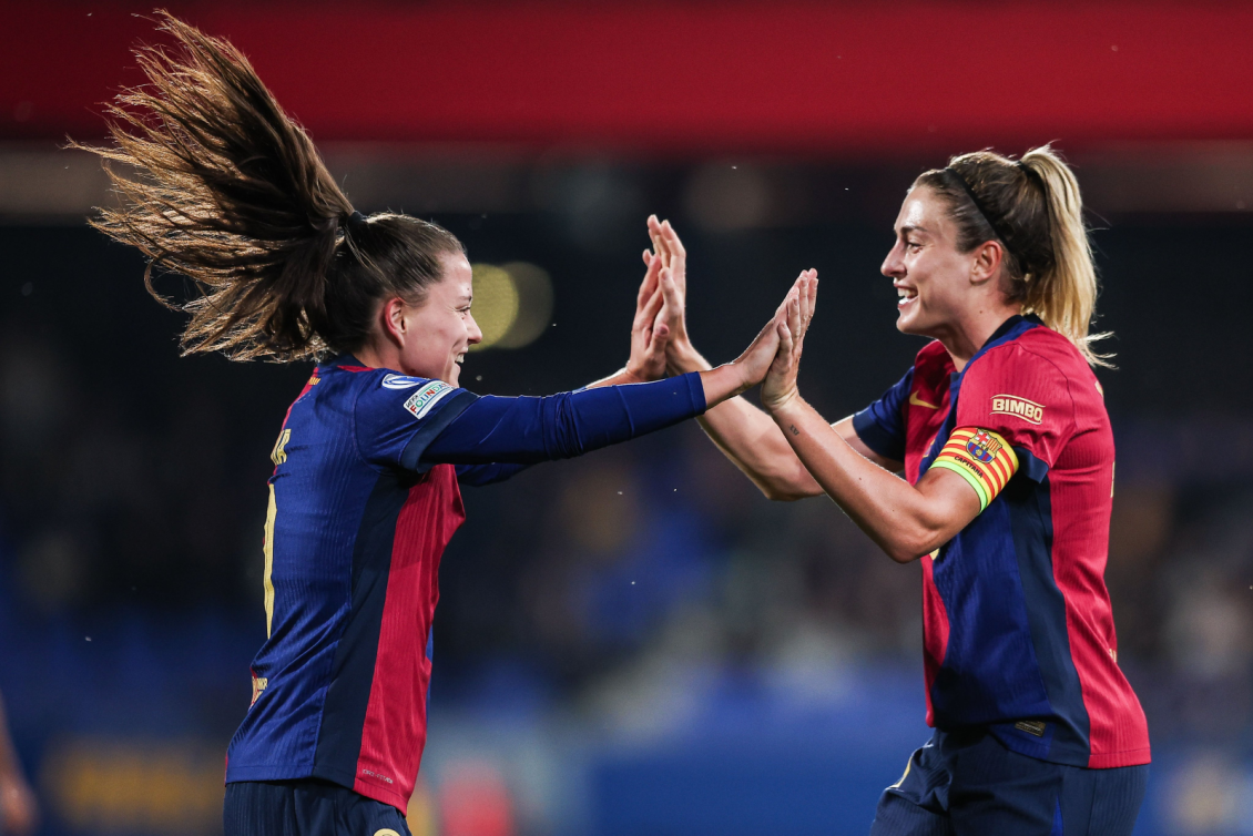 El FC Barcelona Femenino es el equipo más goleador de Europa
